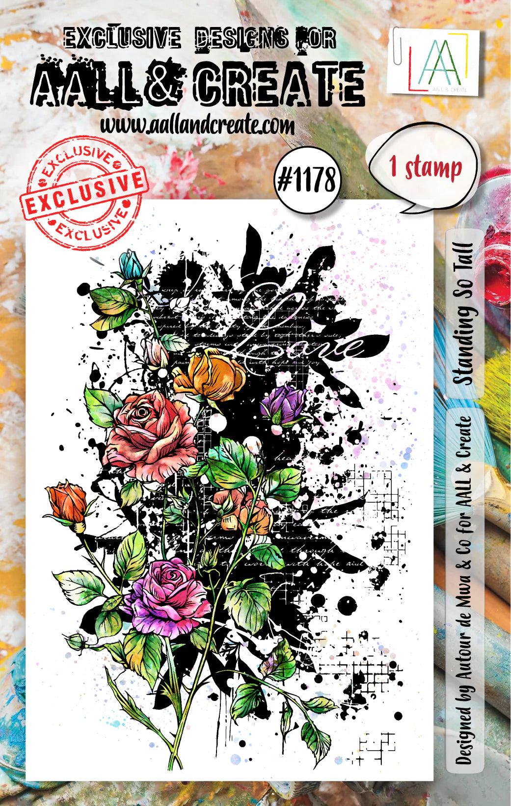 AALL & Create - Standing So Tall A7 Stamp - TP-1178
