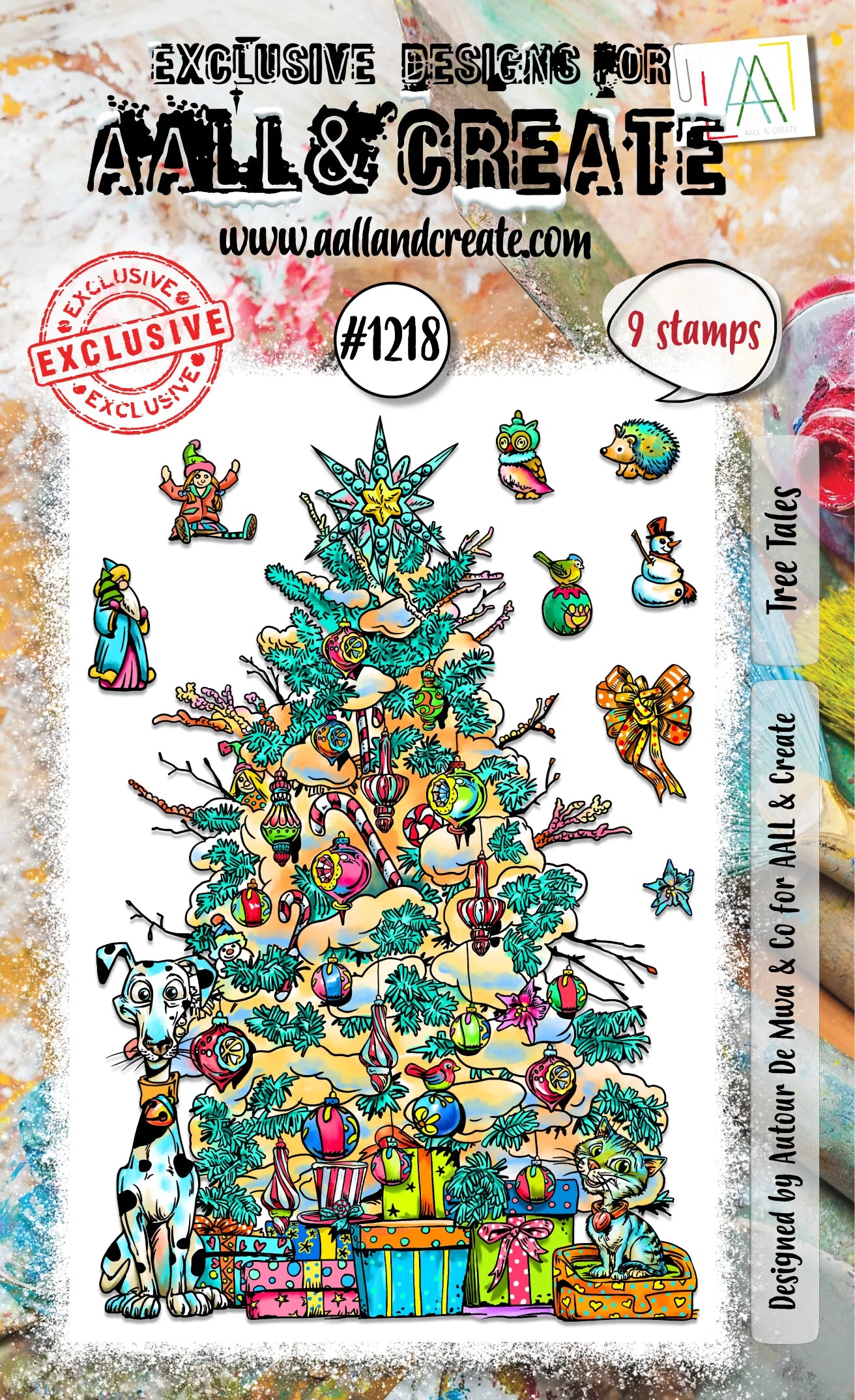 AALL & Create - Tree Tales A6 Stamp Set - TP-1218
