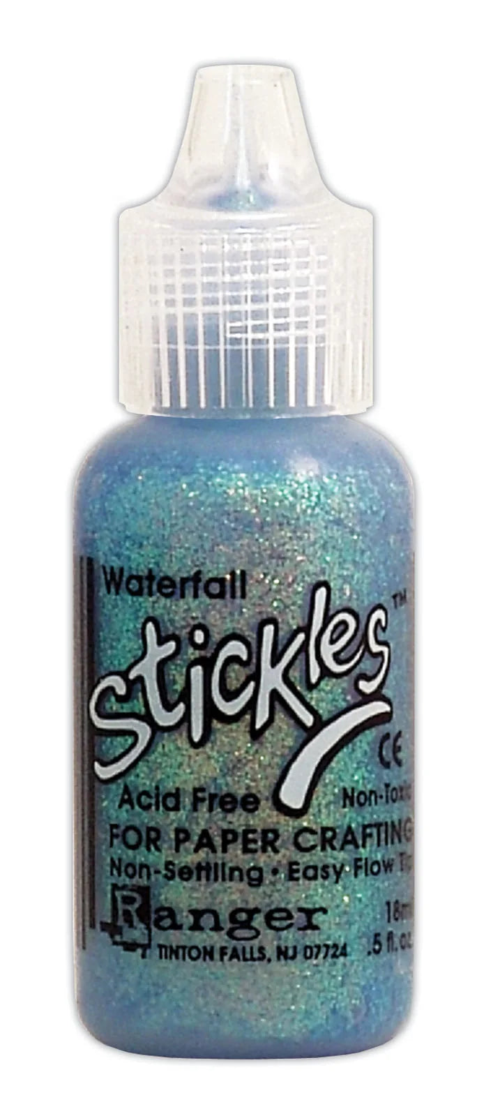 Ranger Stickles Glitter Glue Bundle A "Flicker" - Six .5 Fl