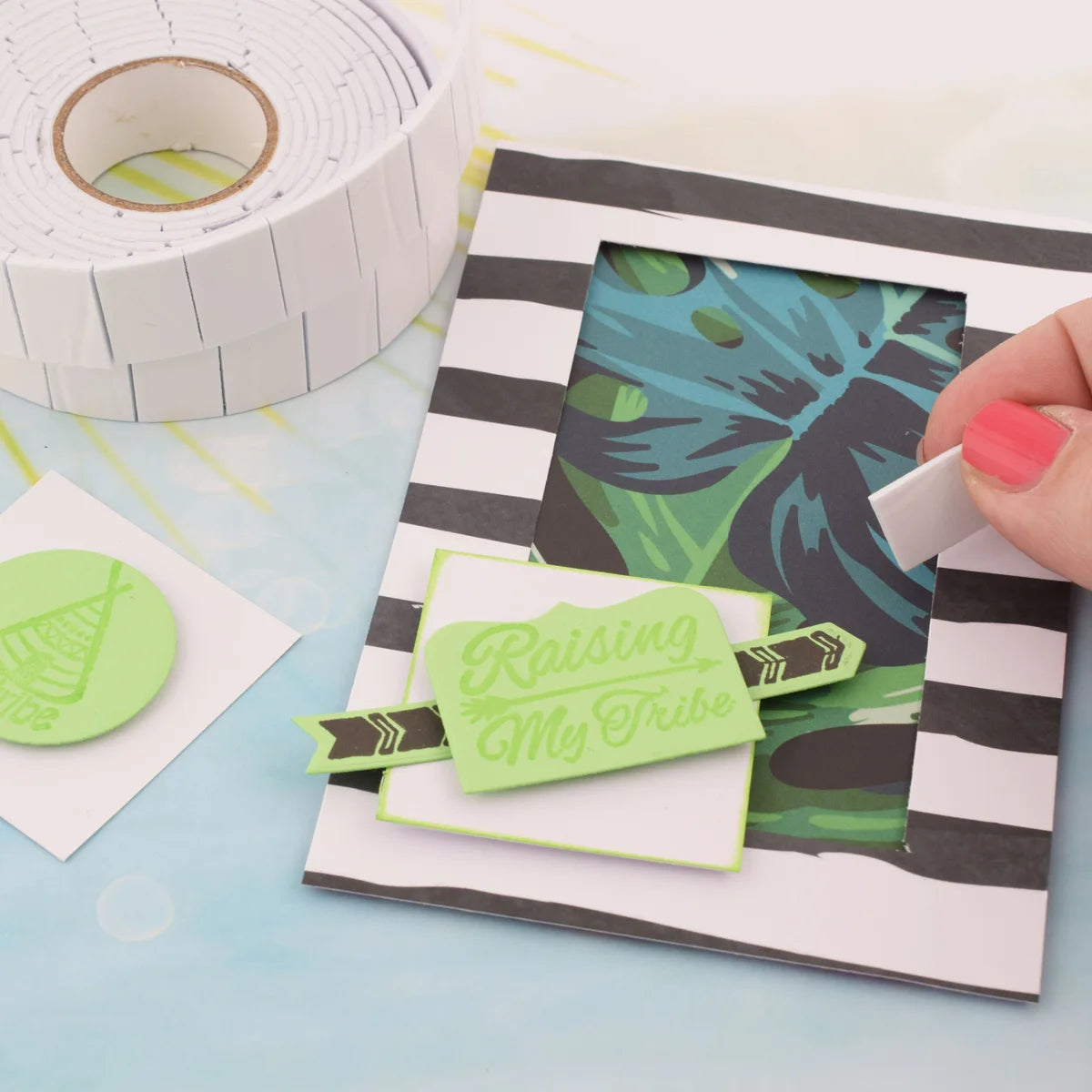 Vaessen Creative - 3D Foam Pads 250Pcs 19x12.7x2mm - 20396-01