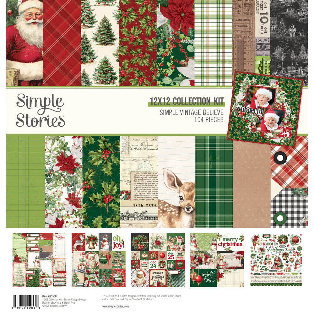 Simple Vintage Believe - Collection Kit