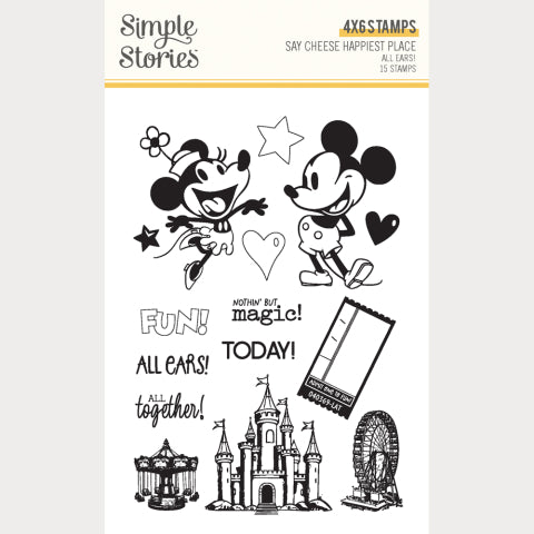 Say Cheese Happiest Place - Stamps All Ears!