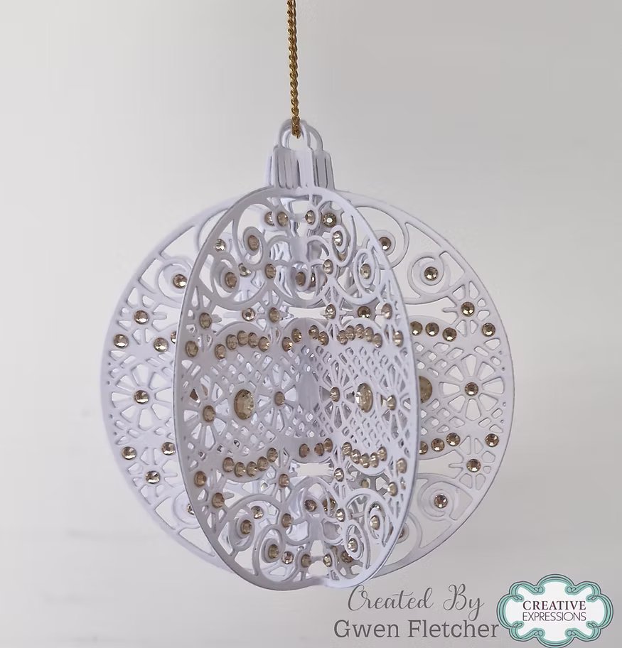 Bauble Craft Die Set - Dies To Dot Collection By Creative Expressions