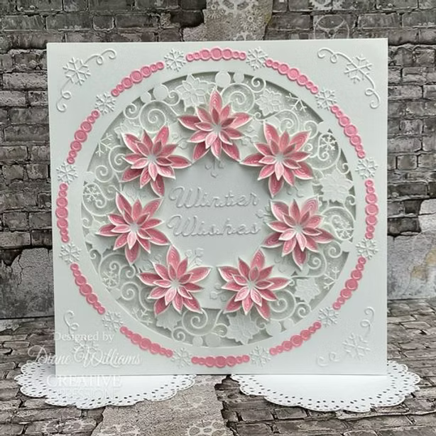 Poinsettia Rings Die Set - Festive Collection By Jamie Rodgers