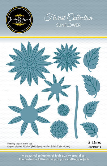 Sunflower Die Set – Florist Collection by Jamie Rodgers Crafts