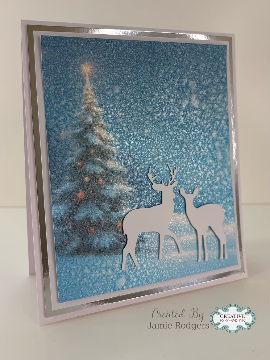 Snowy Scenes Paper Pad - 60 Sheets A4 140gsm by Jamie Rodgers Crafts