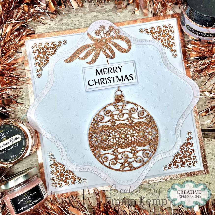 Bauble Craft Die Set - Dies To Dot Collection By Creative Expressions