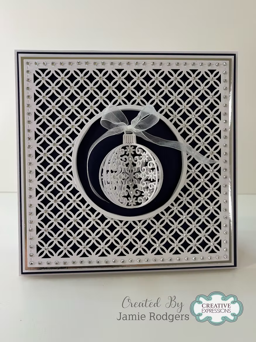 Bauble Craft Die Set - Dies To Dot Collection By Creative Expressions