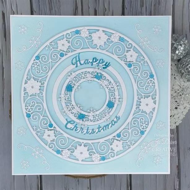 Poinsettia Rings Die Set - Festive Collection By Jamie Rodgers