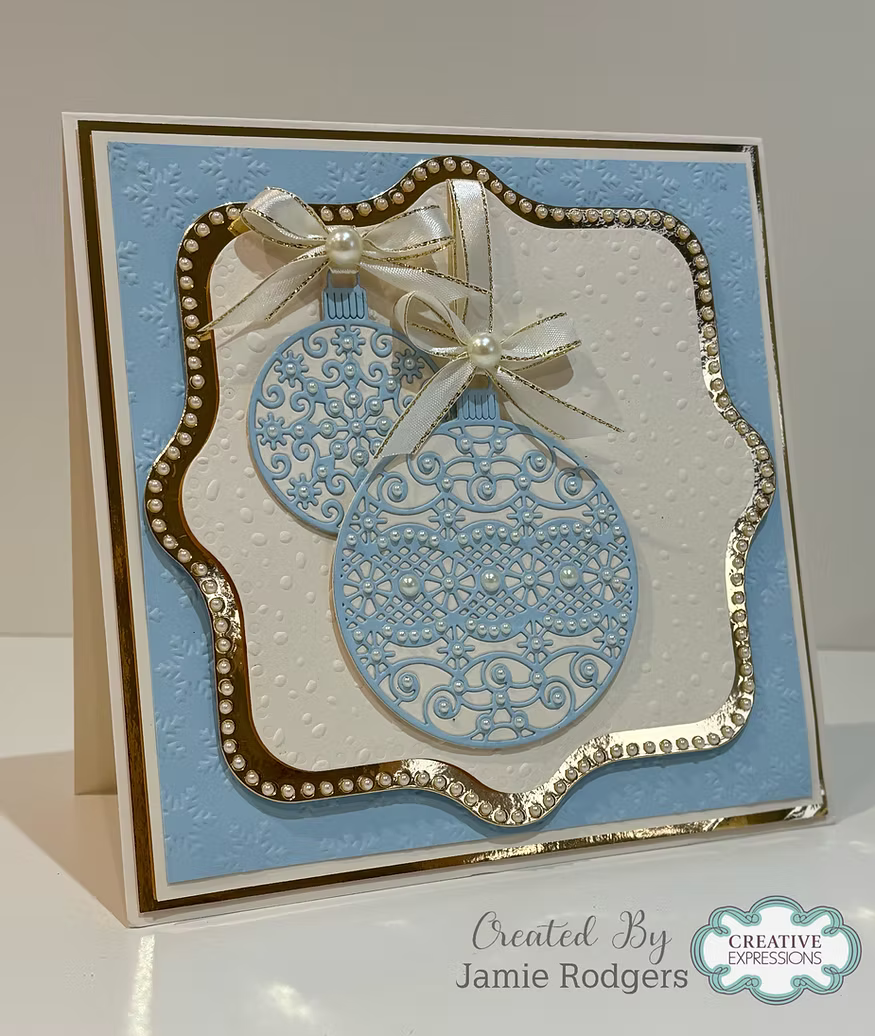 Bauble Craft Die Set - Dies To Dot Collection By Creative Expressions