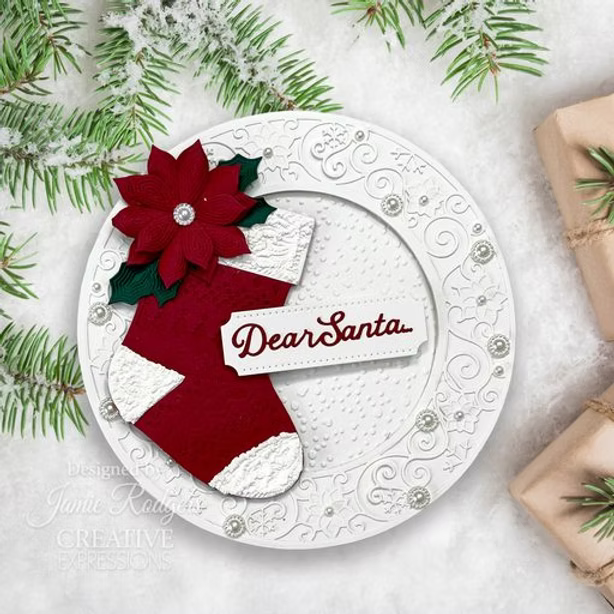 Poinsettia Rings Die Set - Festive Collection By Jamie Rodgers