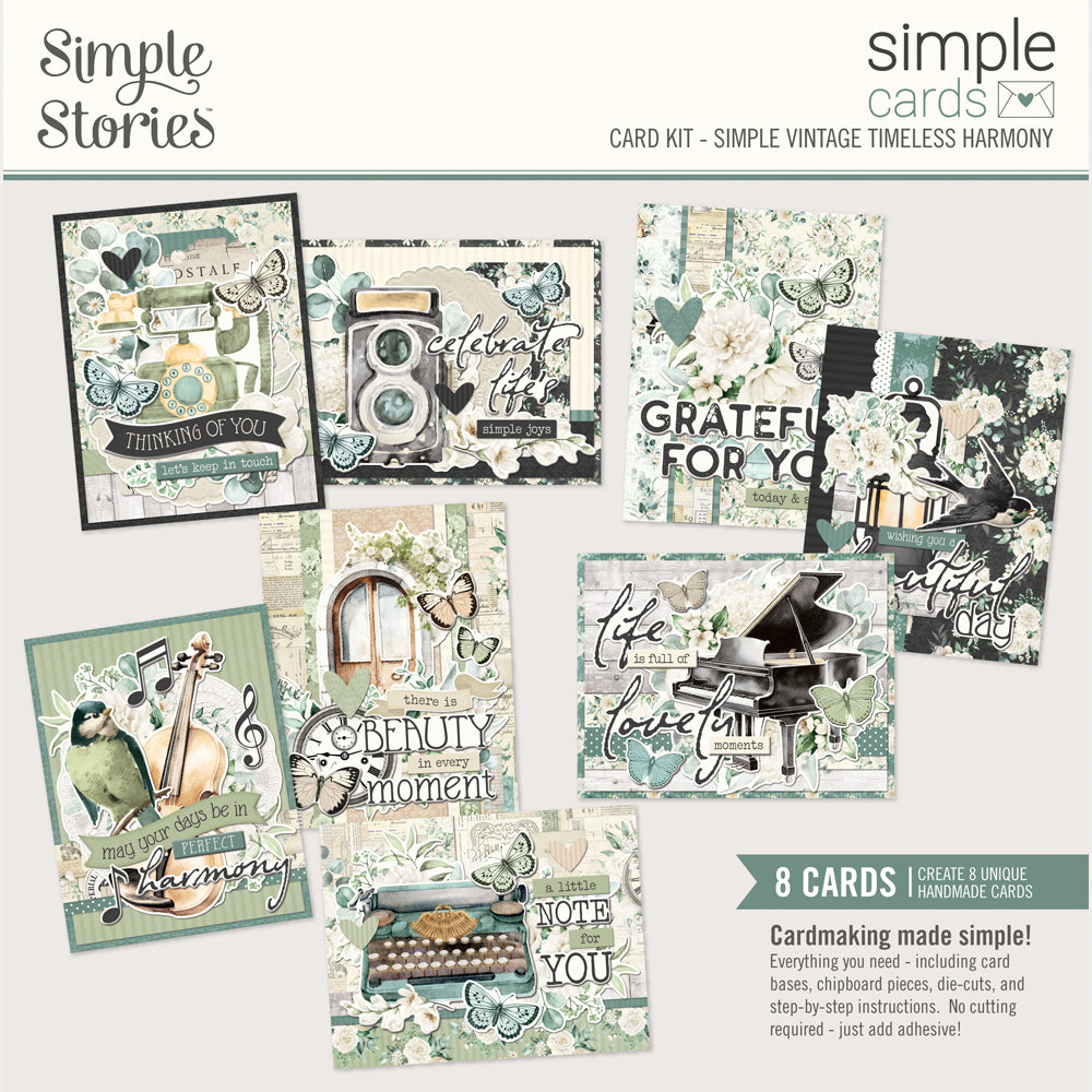 Simple Vintage Timeless Harmony Simple Cards Card Kit