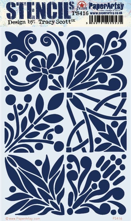 416 PA Stencil Large {Tracy Scott}