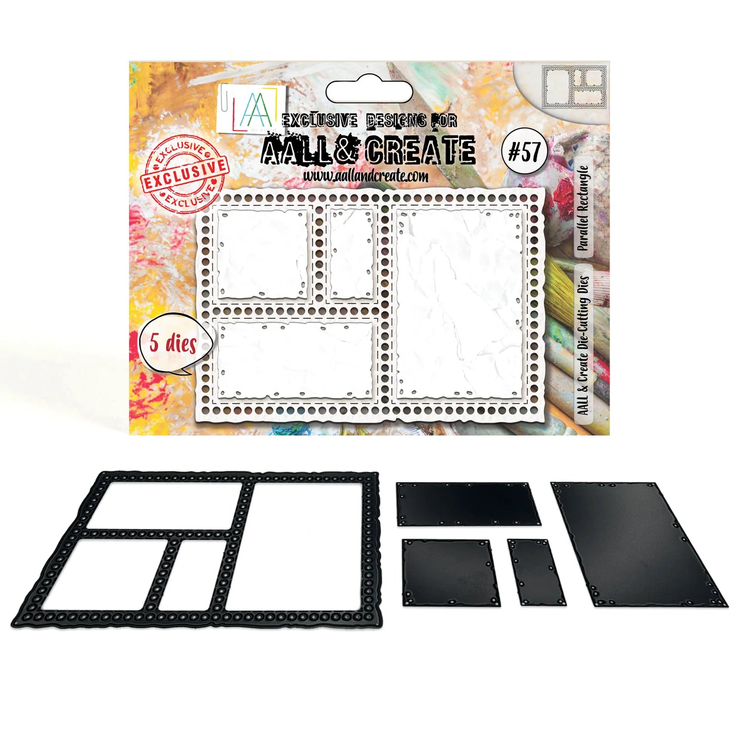 AALL & Create - Parallel Rectangle Die Set - DI-57