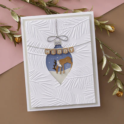 Vintage Layered Ornaments Etched Dies from the Timeless Trees Collection by Simon Hurley