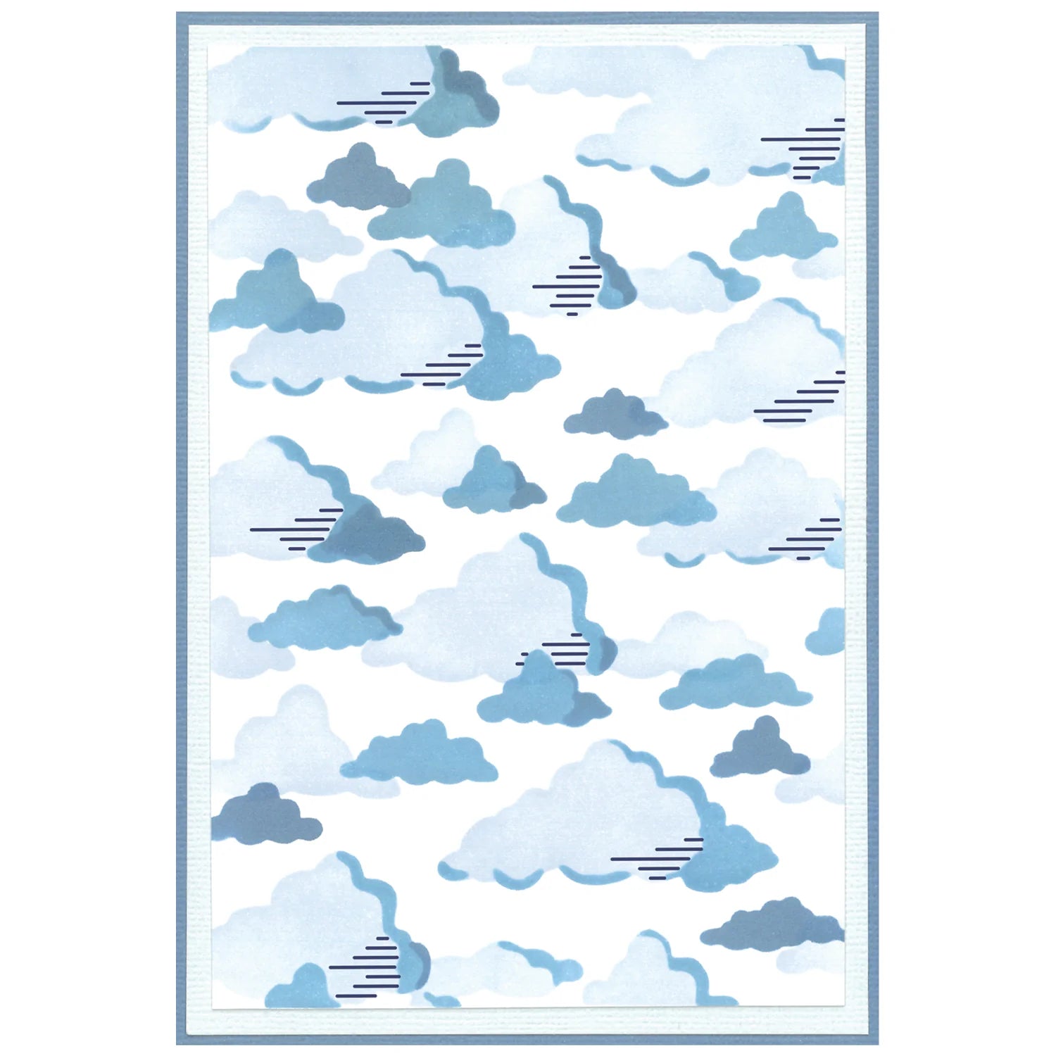 Sizzix A6 Layered Stencils 4PK - In the Clouds by Catherine Pooler - 666835