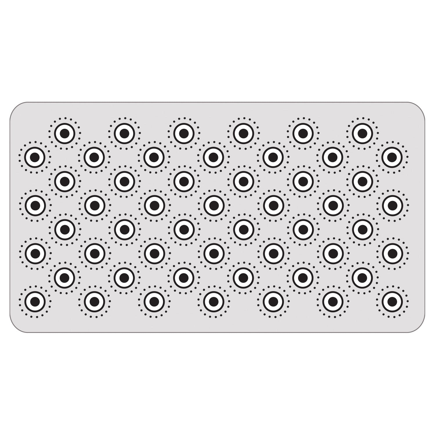 Sizzix 2-D Texture Fades Embossing Folder w/8PK Thinlits Set - Vault Side-Order Celebrate by Tim Holtz - 666861