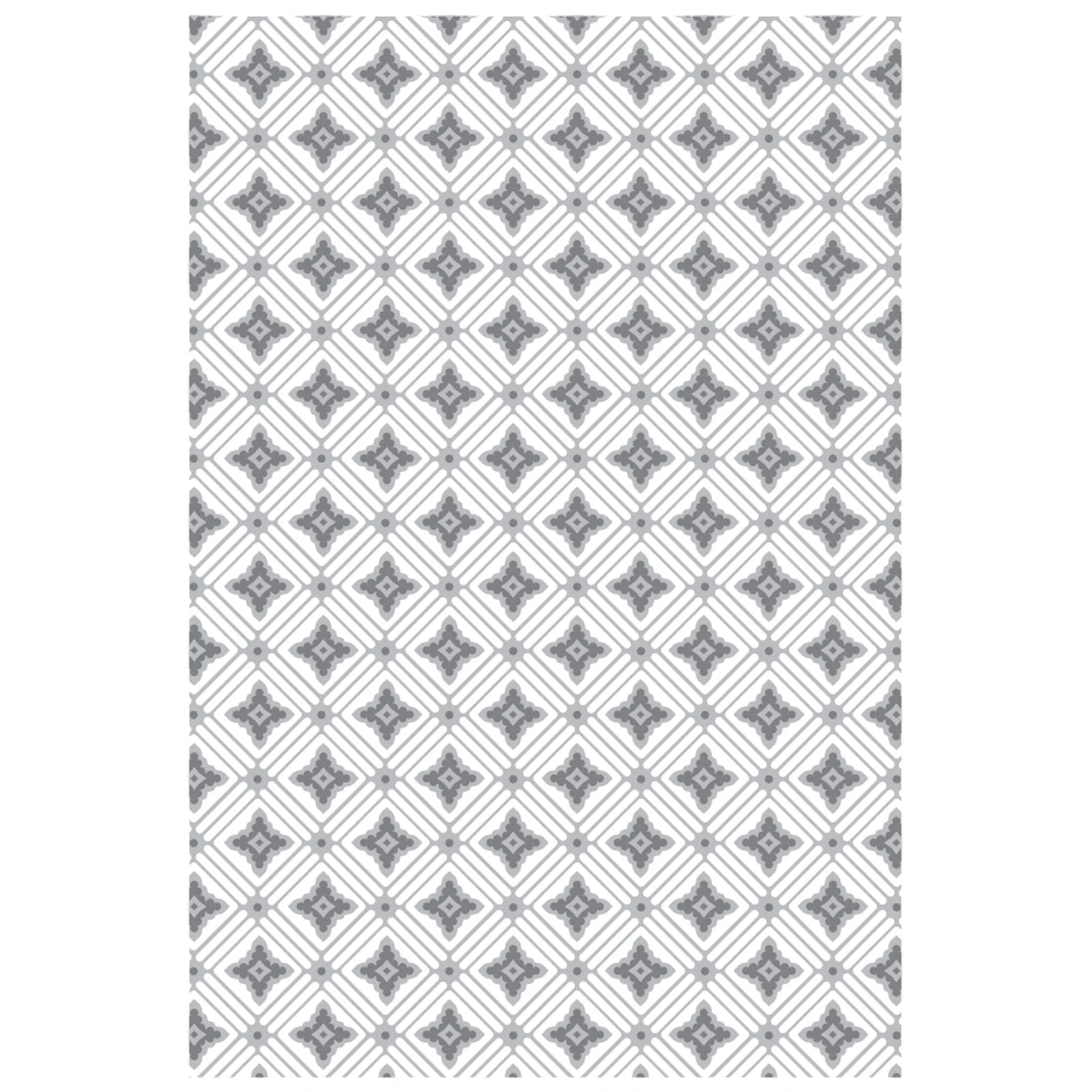 Sizzix Multi Level Textured Impressions Embossing Folder - Vault Diamonds by Tim Holtz - 666867