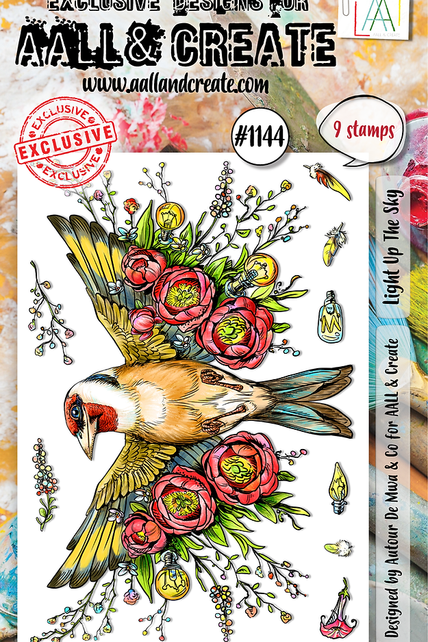 AALL & Create - Light Up The Sky A6 Stamp Set - TP-1144