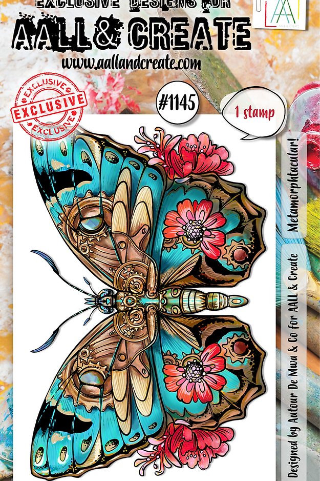 AALL & Create - Metamorphtacular! A6 Stamp - TP-1145