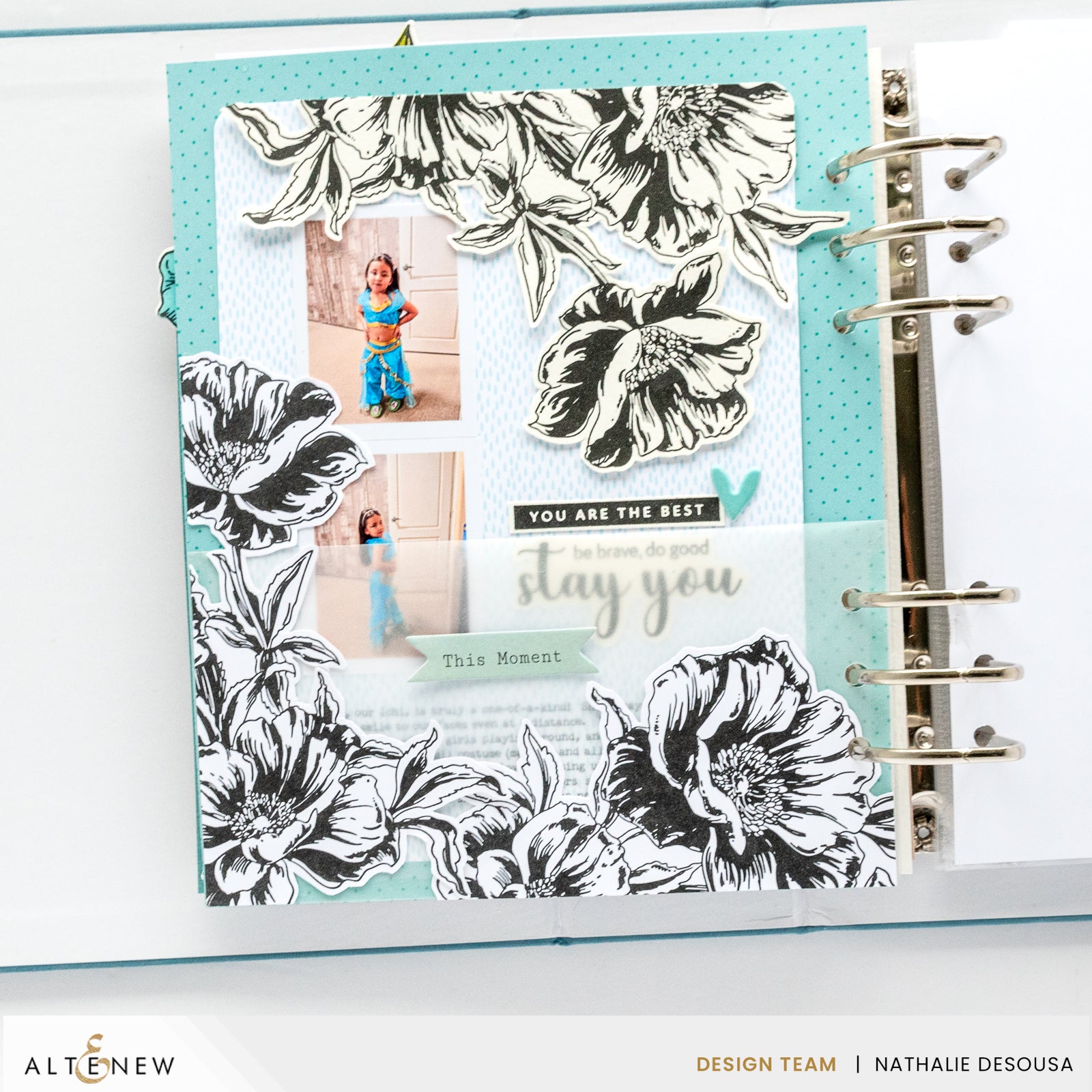 Inked Poppies - Press Plate Set