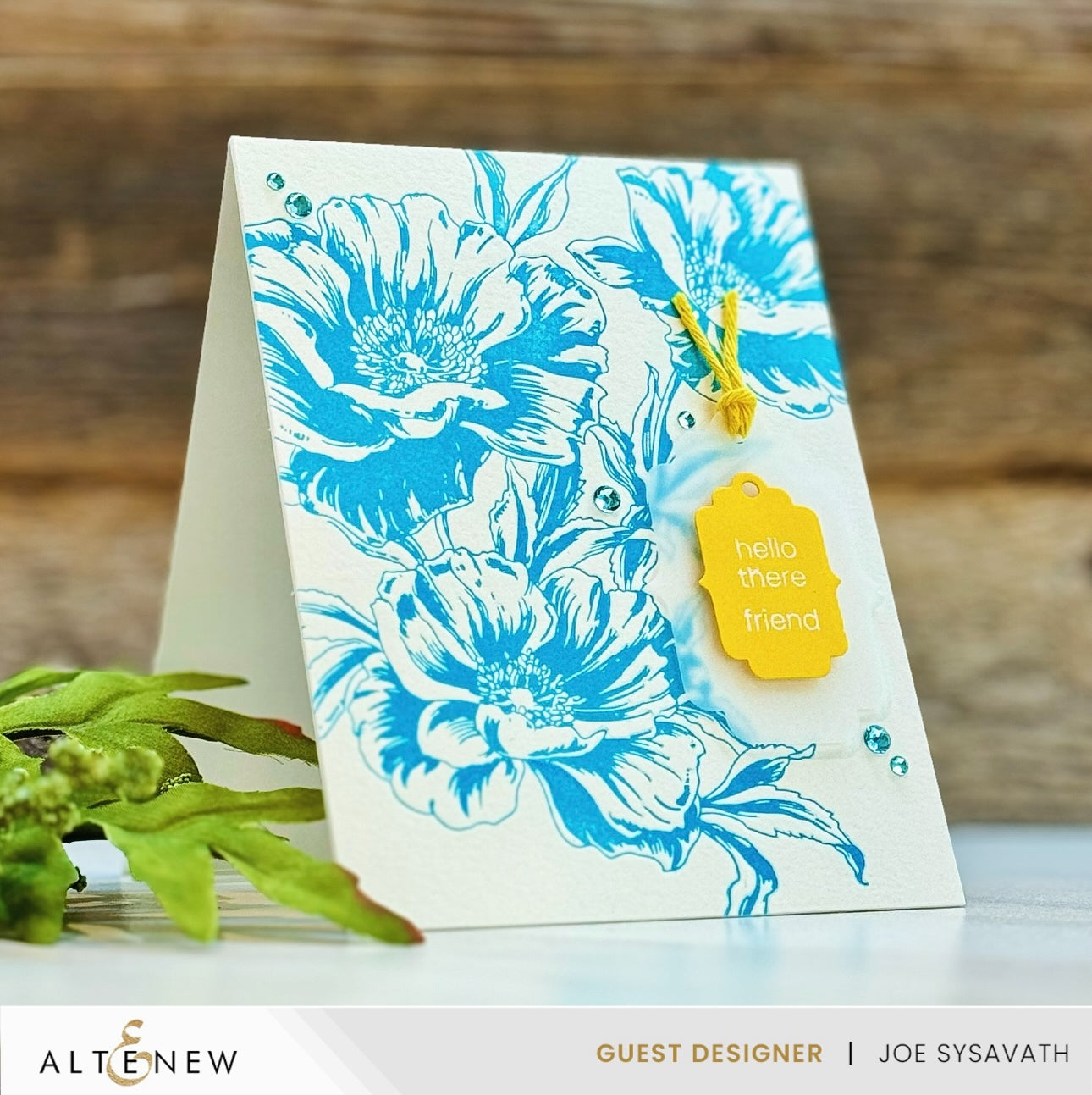 Inked Poppies - Press Plate Set