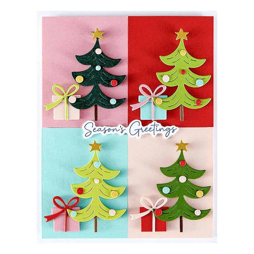 Merry Messages Plate & Die Set - Wonderland Collection