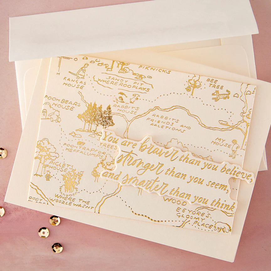 The Hundred Acre Wood Press + Foil Plate with Simple Stories