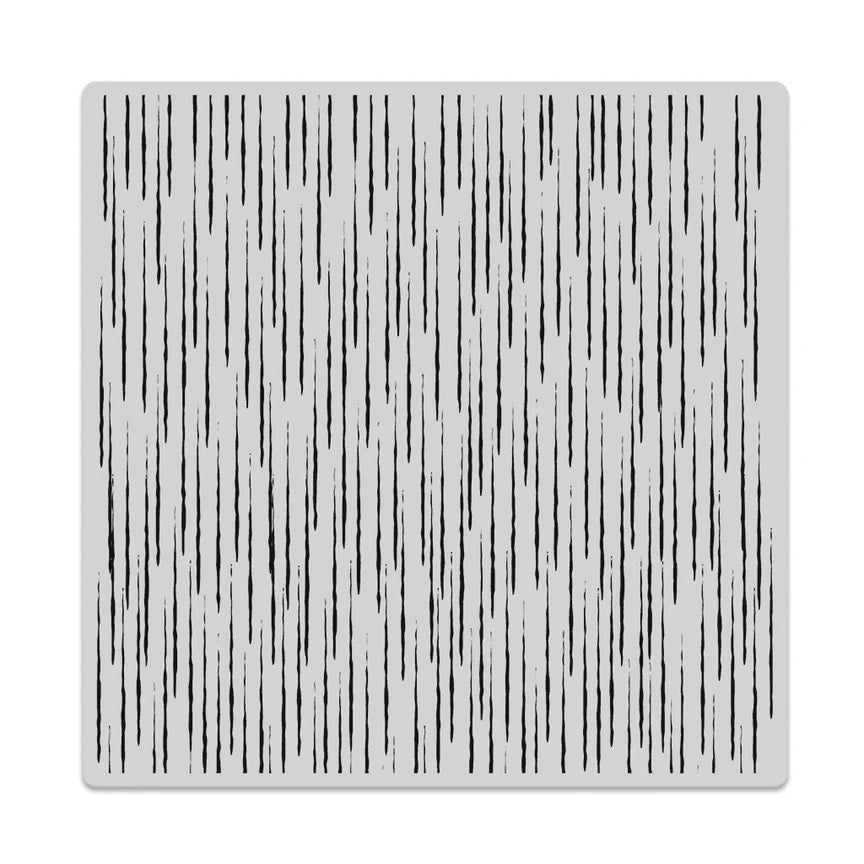 Hero Arts Rain Texture Bold Prints Cling Rubber Stamp