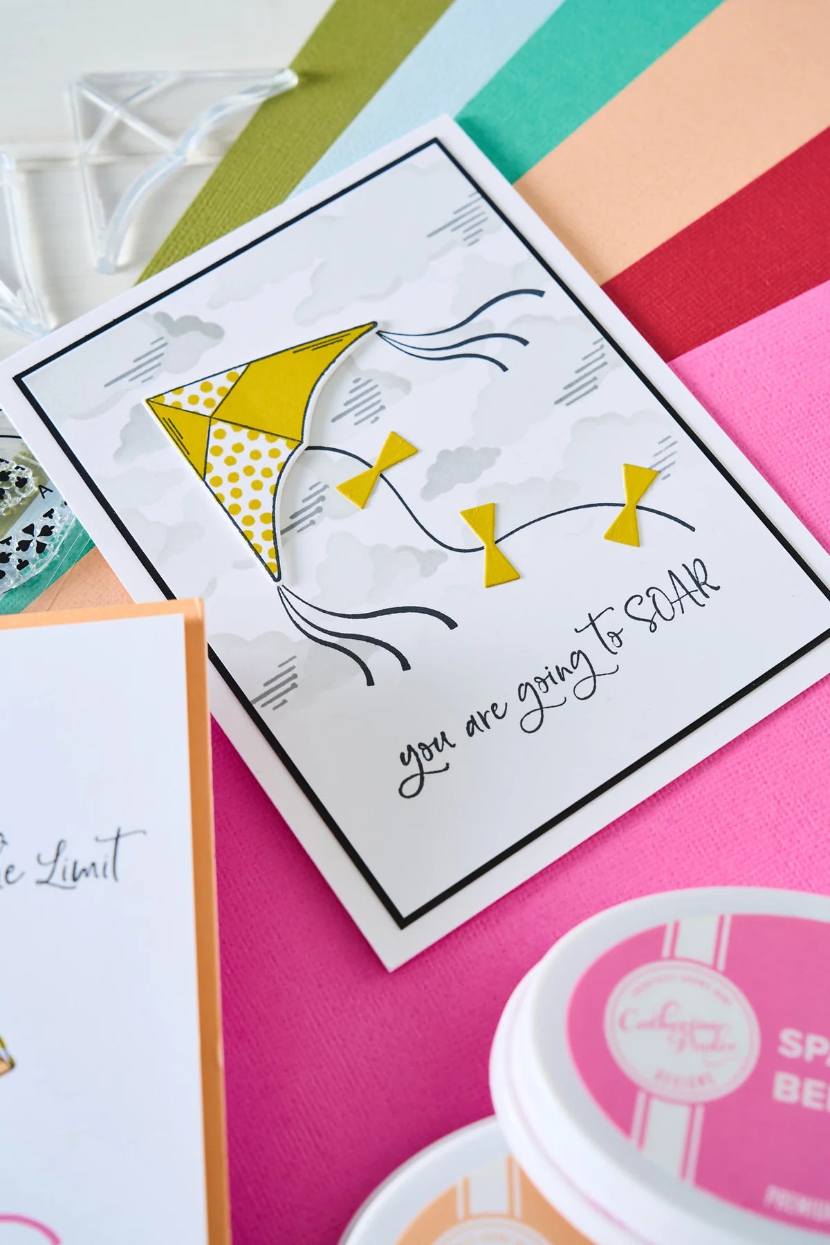 Sizzix A6 Layered Stencils 4PK - In the Clouds by Catherine Pooler - 666835