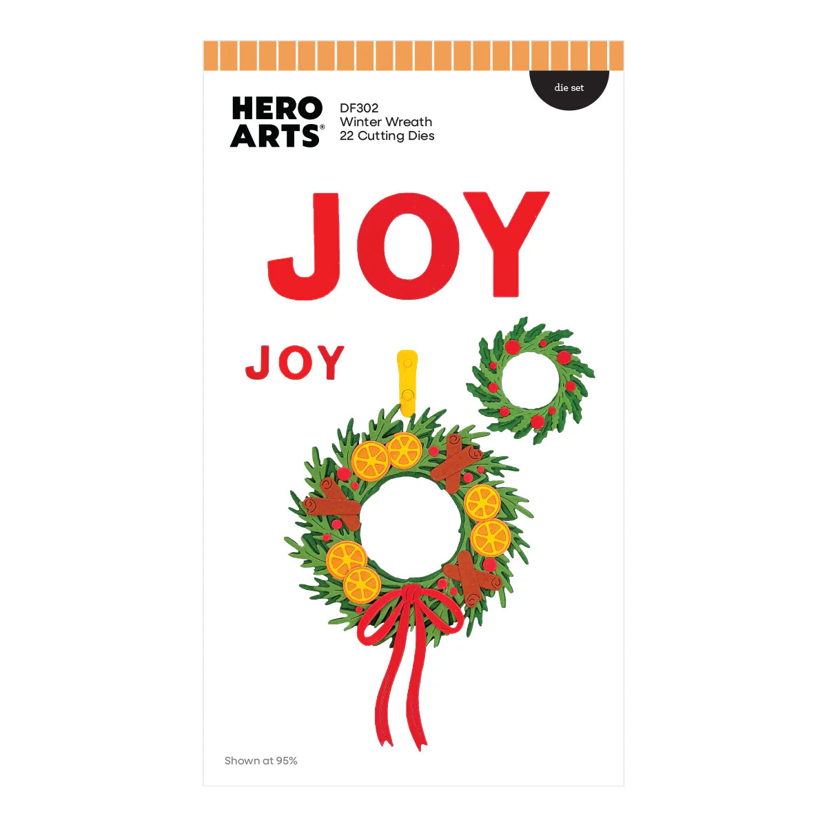 Hero Arts - Winter Wreath Die Set - DF302