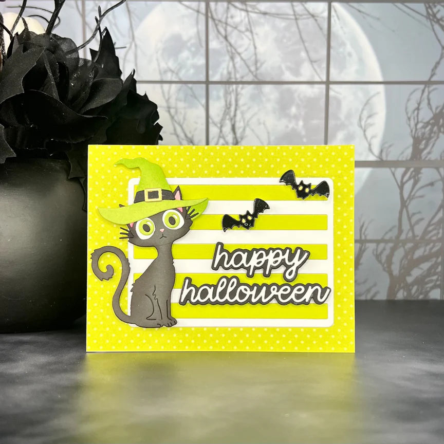 Bewitched Etched Dies from the Spooktacular Collection by Simon Hurley