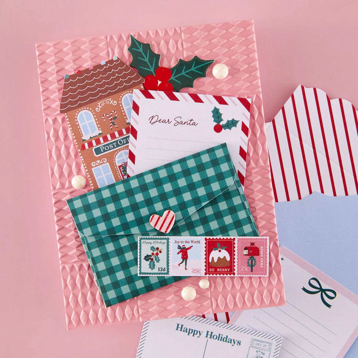 Spellbinders - Dear Santa Postage Stamp Washi Tape - SCSE-047