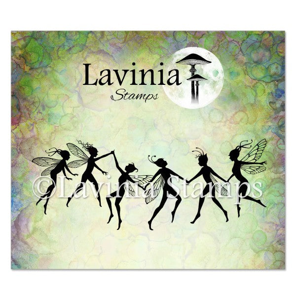 Lavinia Stamps - Fairy Chain (Large) Stamp - LAV393