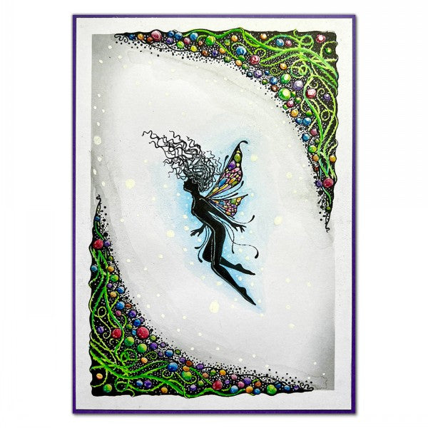 Tangled River Root Corner Stamp