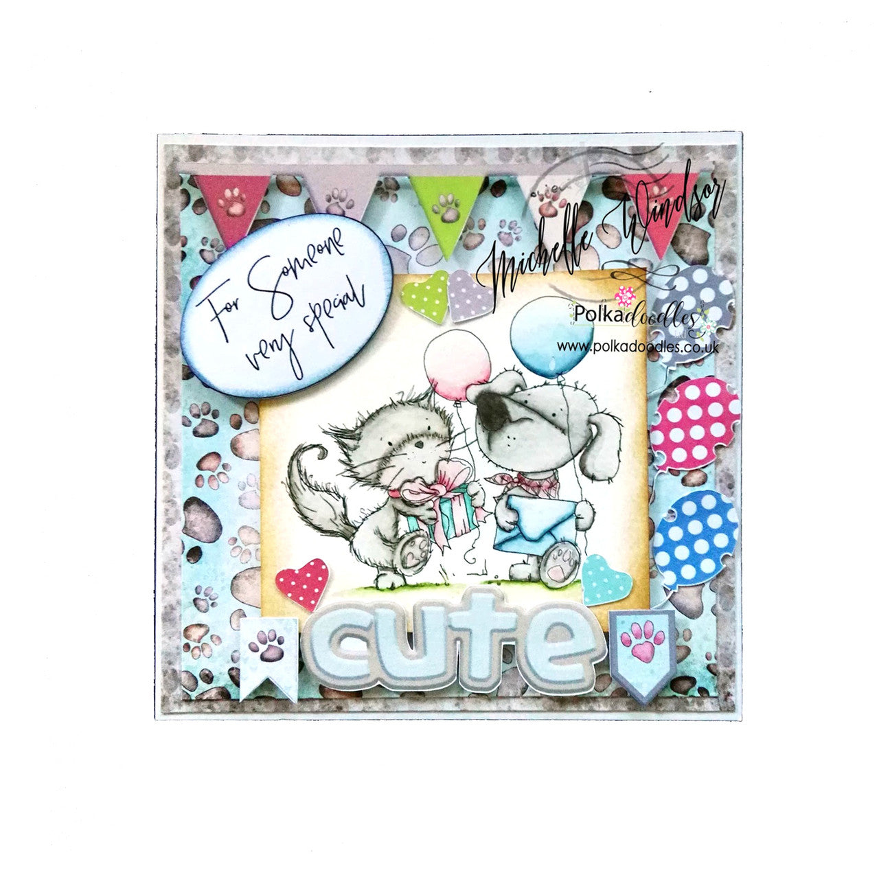 Horace & Boo Invitation - clear Stamp set - PD7867