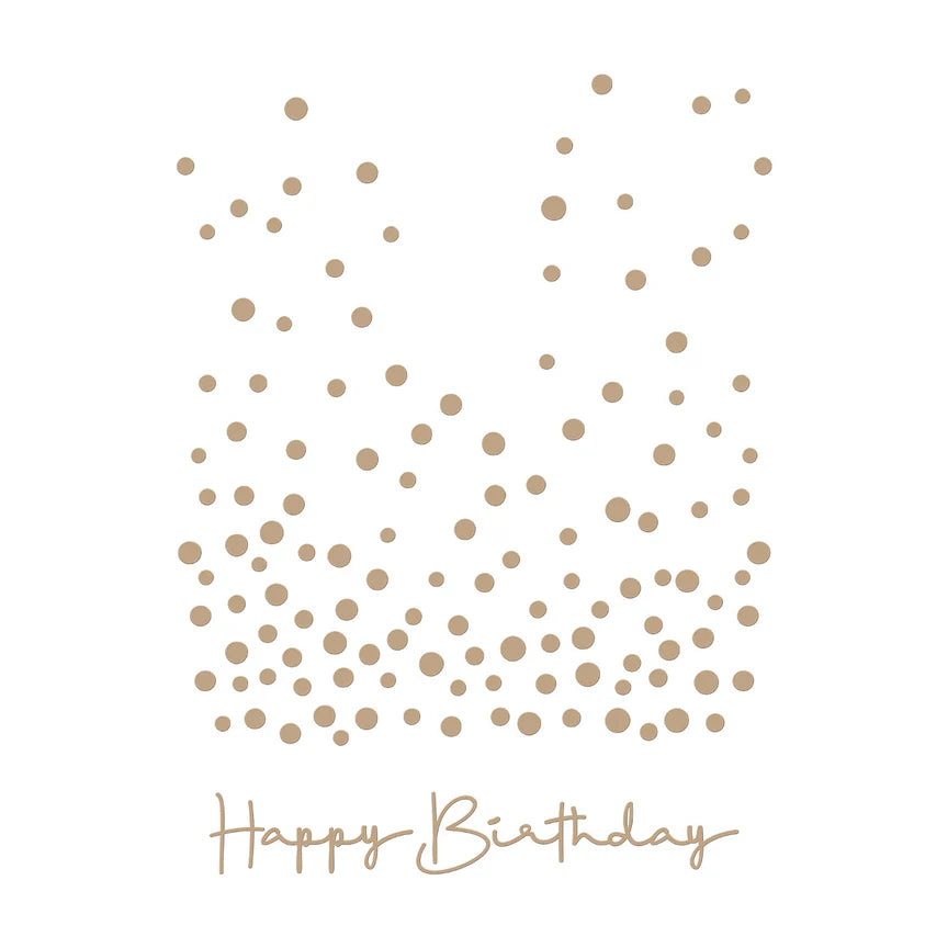 Slimline Confetti Background Glimmer Hot Foil Plate from the Slimline Collection - GLP-279