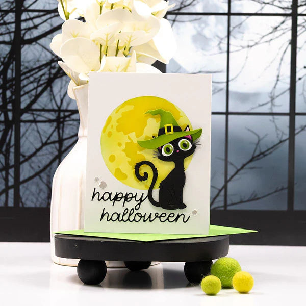 Bewitched Etched Dies from the Spooktacular Collection by Simon Hurley