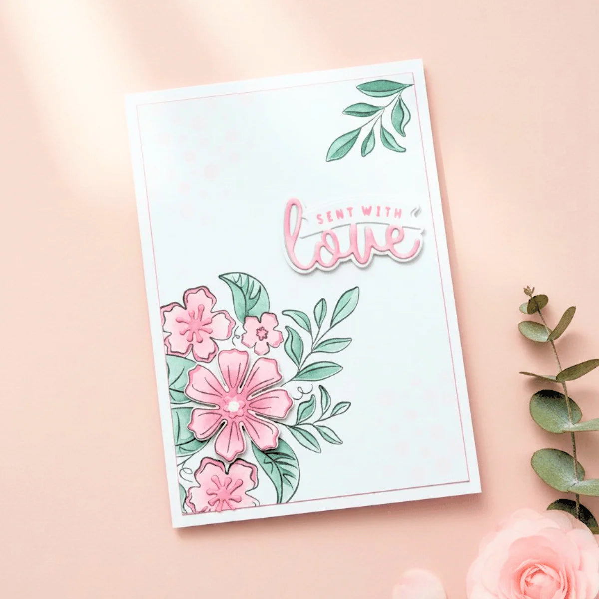 Lisa Horton Crafts - Perfect Posie Stamp Set - LHCCS104