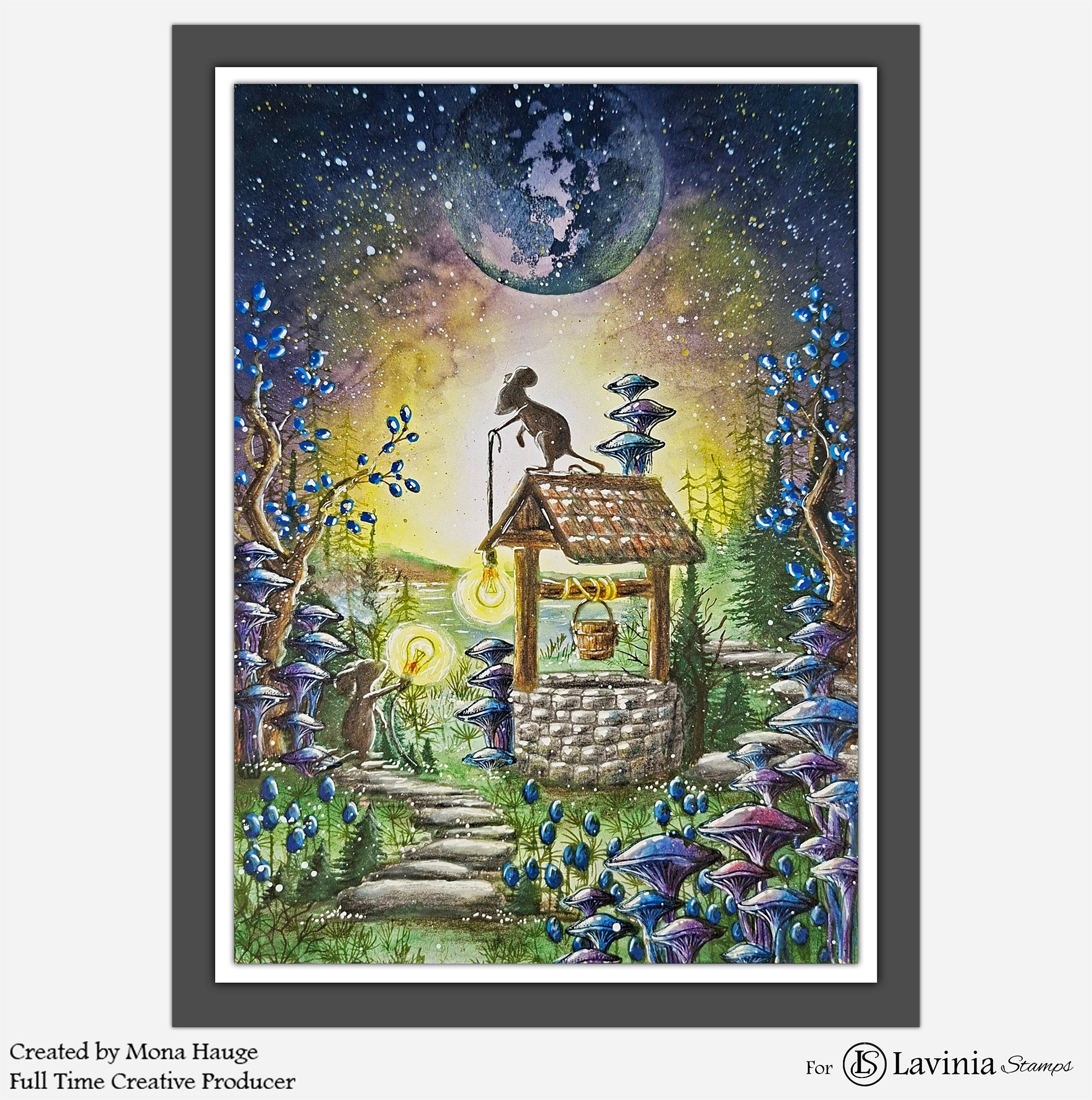 Lavinia Stamps - Starwell Stamp - LAV1048
