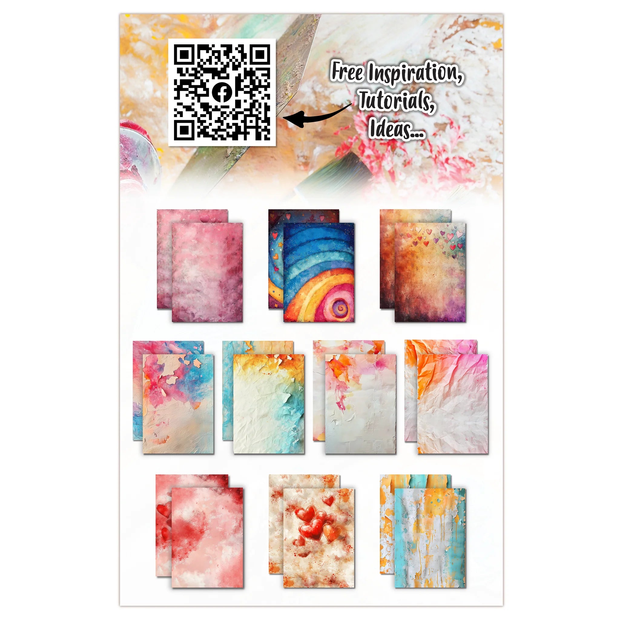 AALL & Create - Starlight Zing A5 Design Papers - PA-17