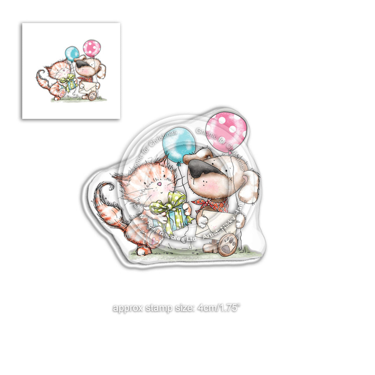 Horace & Boo Invitation - clear Stamp set - PD7867
