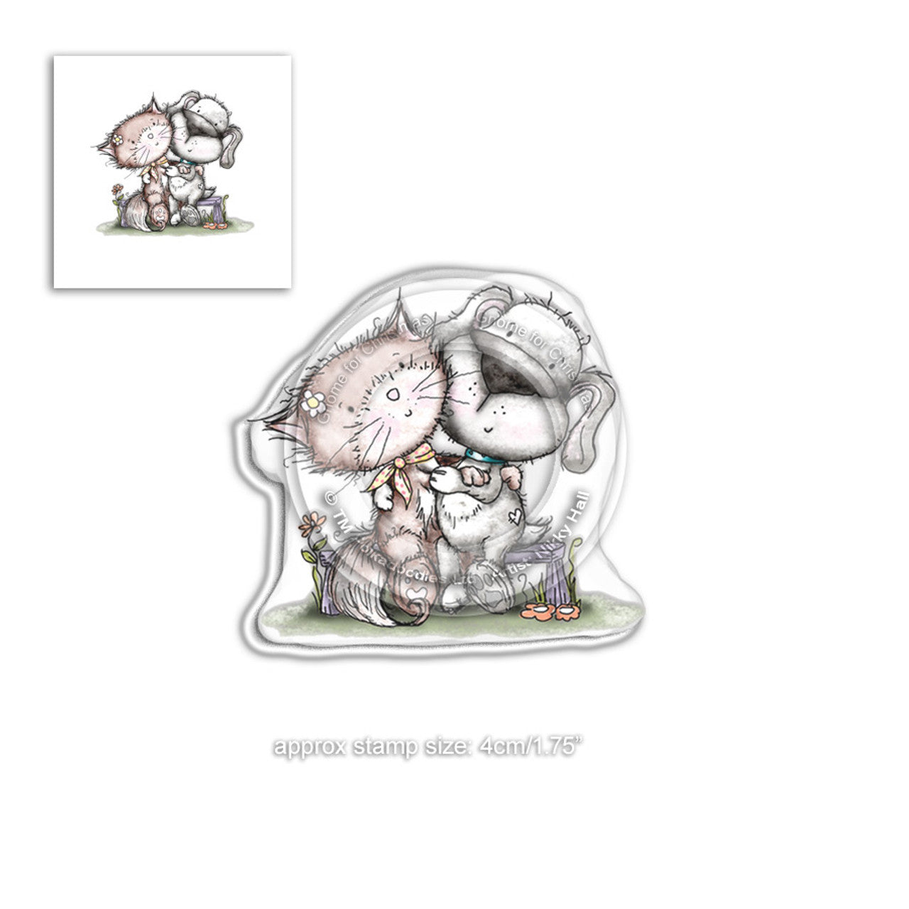 Horace & Boo Great Friends - clear Stamp set - PD7868