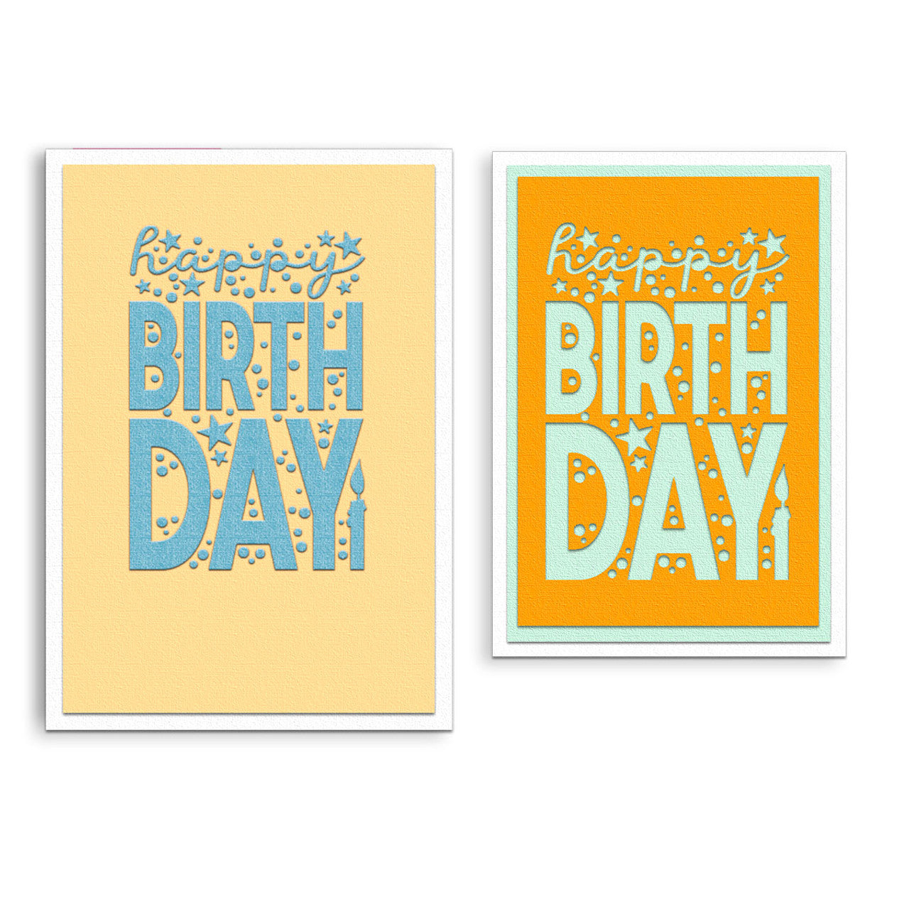 Happy Birthday Celebration in/out cutting die - PD8839