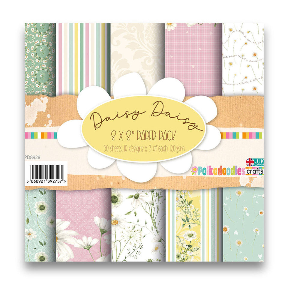 Daisy Daisy 8 x 8" Paper Pack
