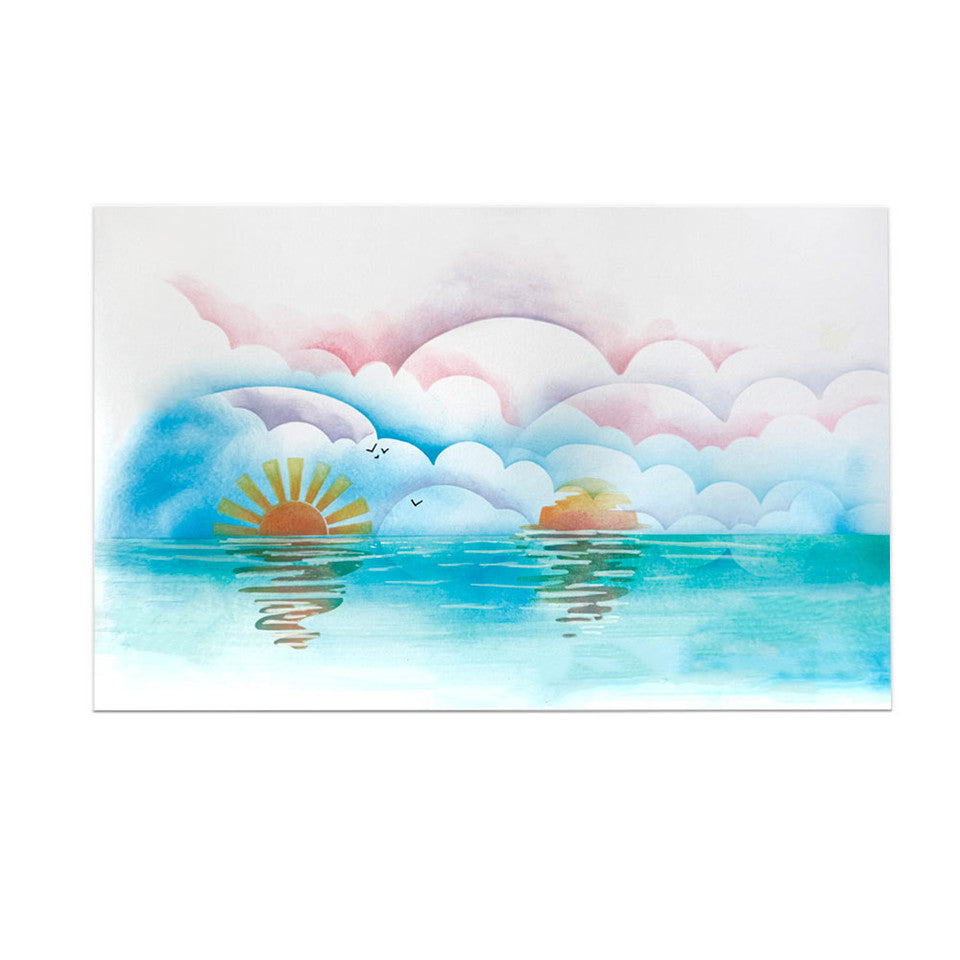 Fluffy Clouds Duo Stencil & Mask Set