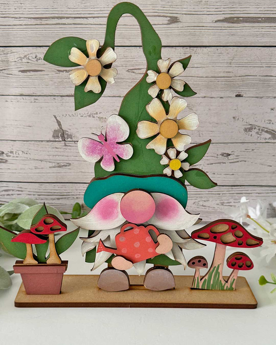 Gnome Fun - 3 cute freestanding Gnomes