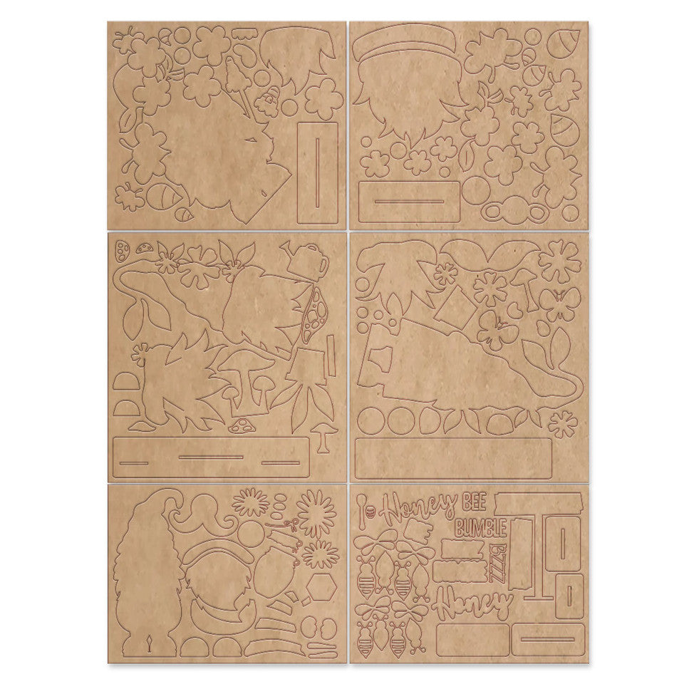 Gnome Fun - 3 cute freestanding Gnomes