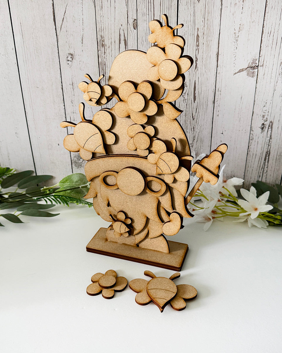 Gnome Fun - 3 cute freestanding Gnomes