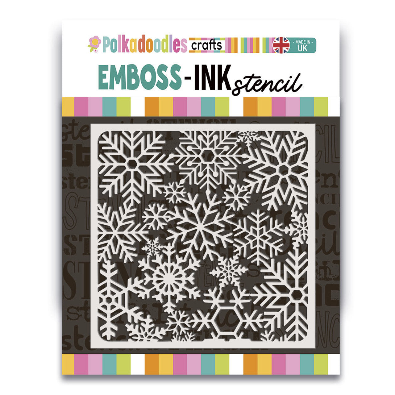 Super Snowflakes Stencil